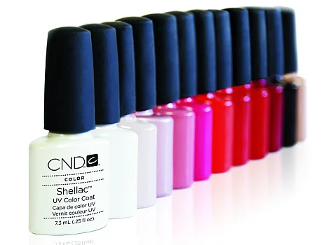 La paleta de colores de Shellac es amplia y muy atractiva