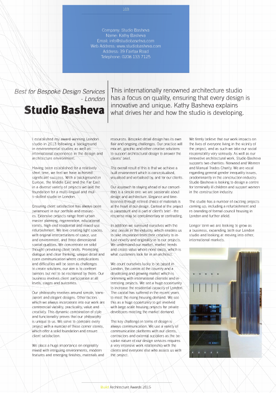 Studio Basheva Best for Bespoke Design Servies 2015.png
