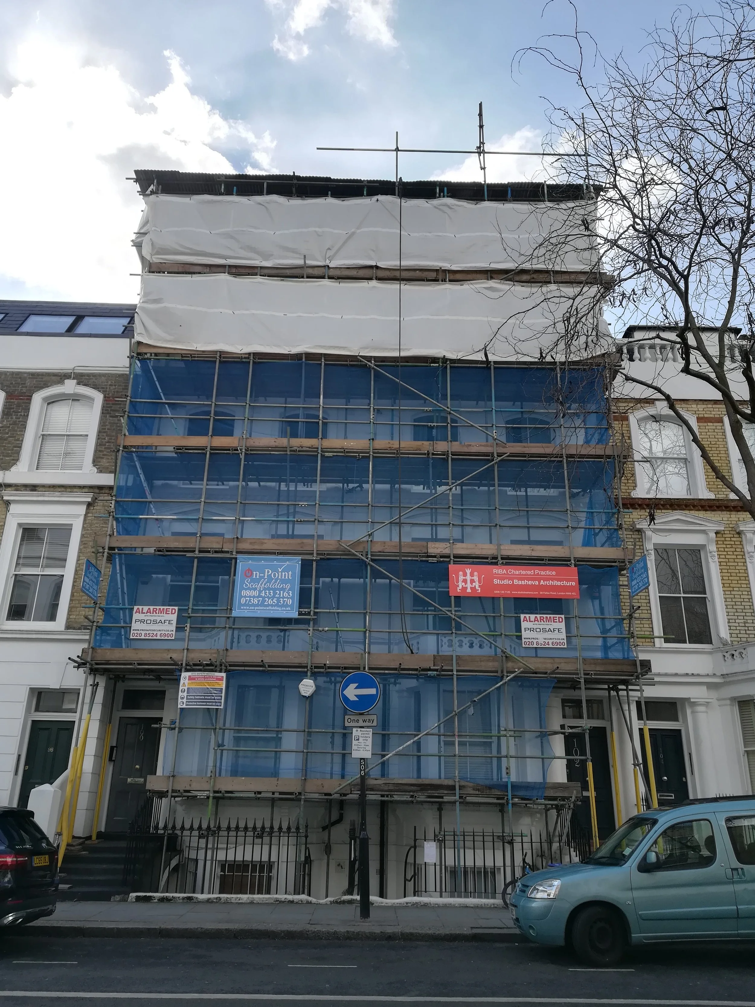 Our project by Earl Court is going on site.