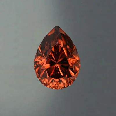 A beautiful Cognac Zircon, my favourite shade.