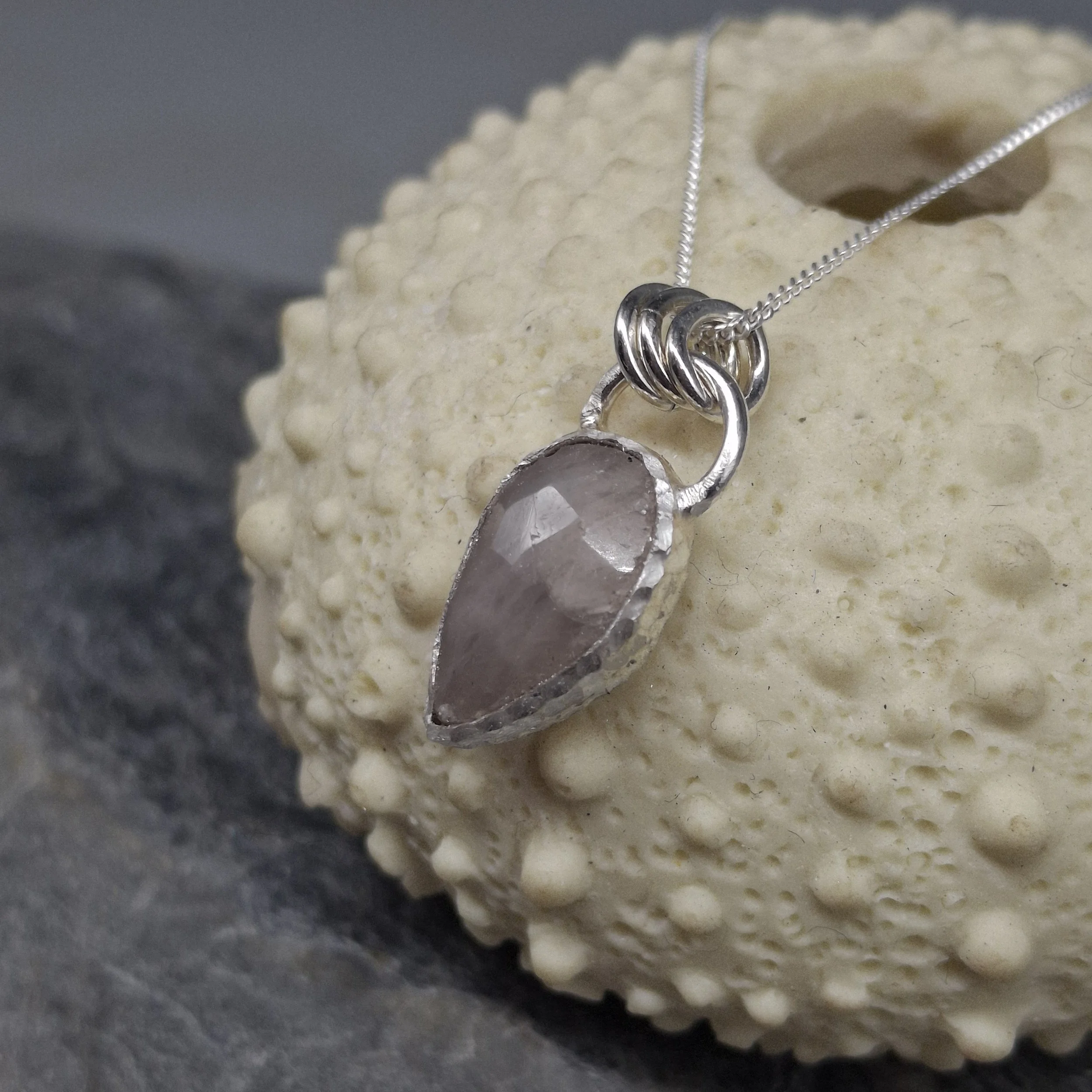 Grey Sapphire Rock Pool Mini Pendant