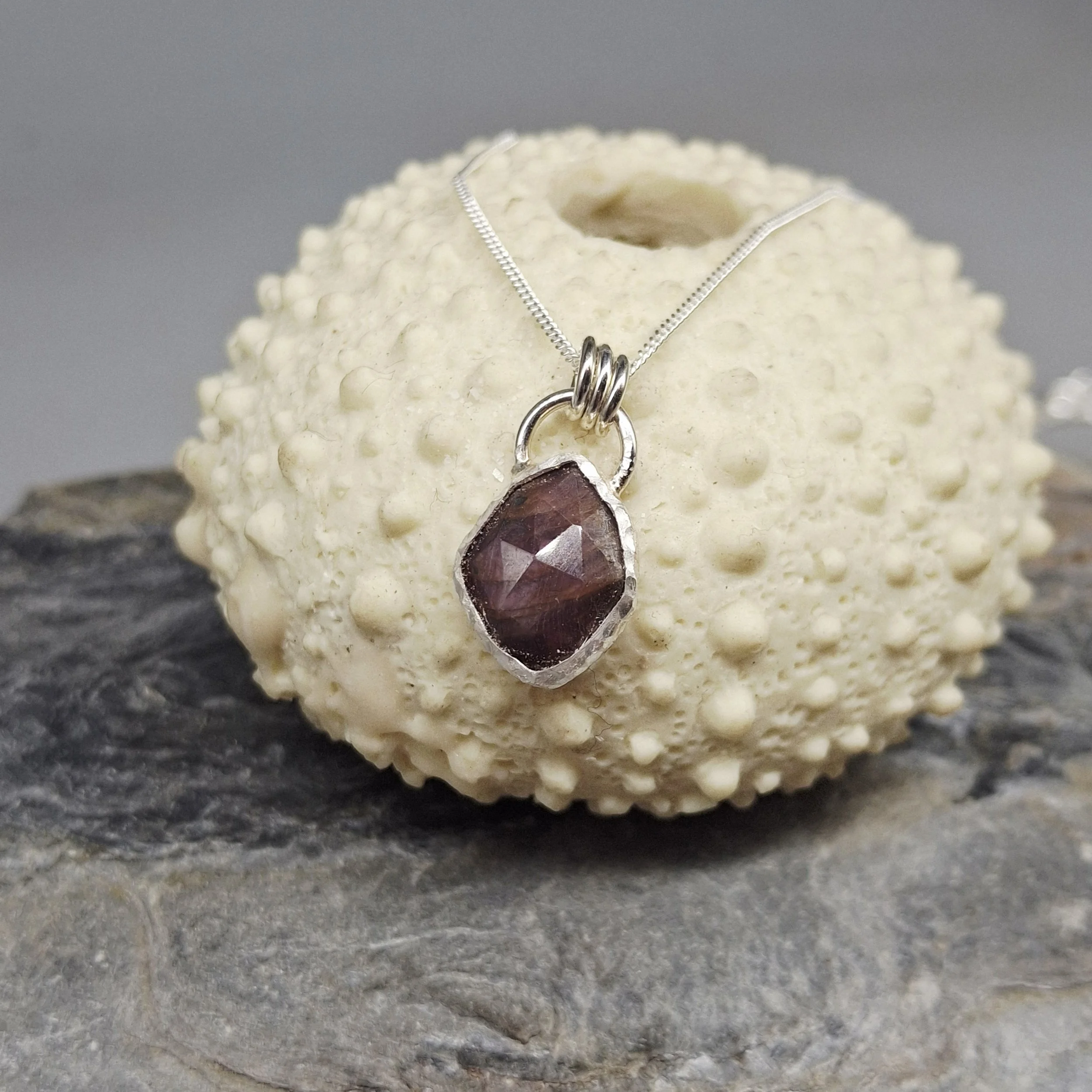 Bronze Sapphire Rock Pool Mini Pendant