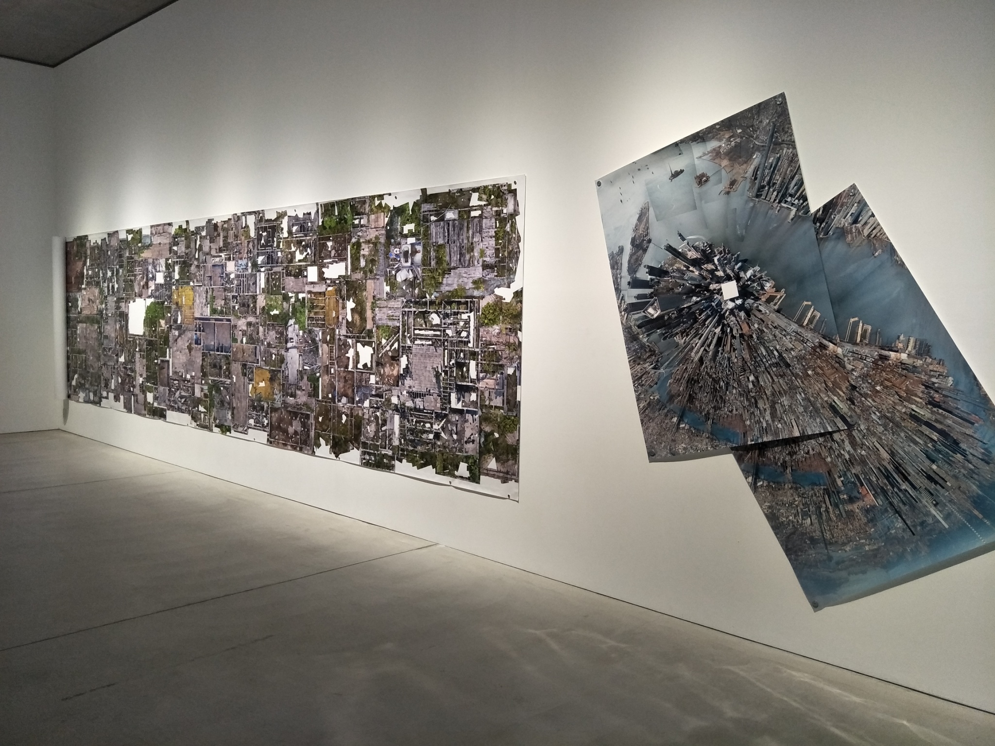 安田佐智種「Aerial」、「Michi(未知之地)」