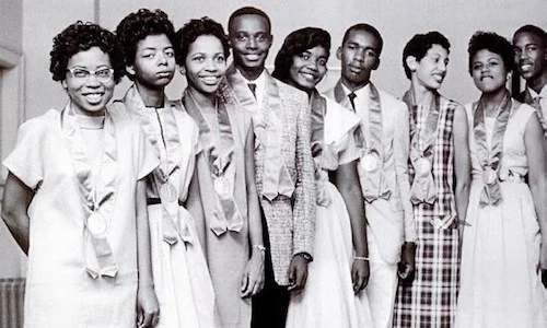 The Little Rock Nine Photo: www.silvercreek.wclark.k12.in.us