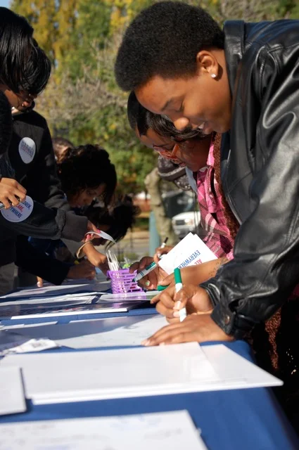 Percy Signs Petition