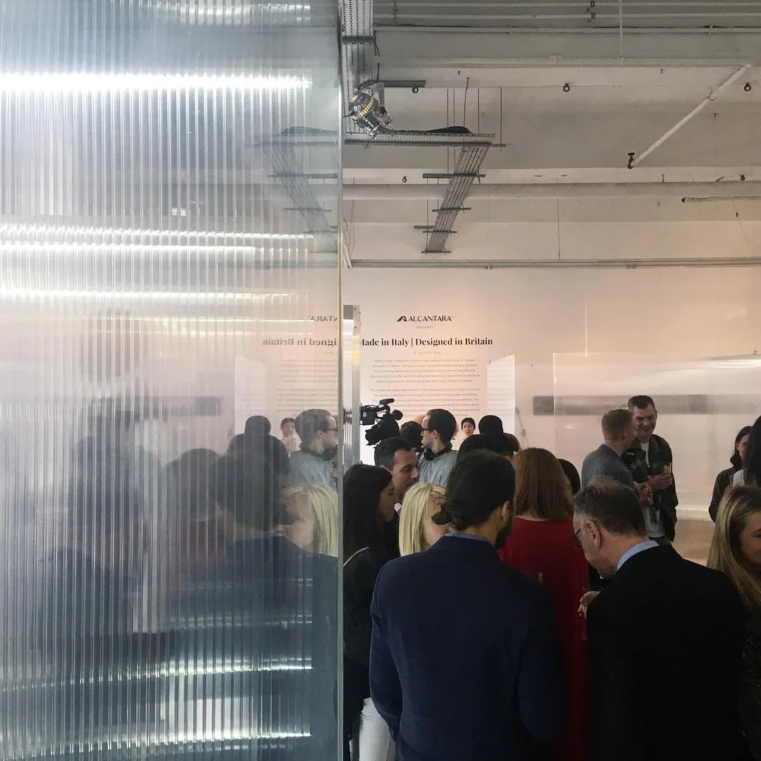 Concept & Production, Alcantara Exhibition Launch, Protein July 2016
