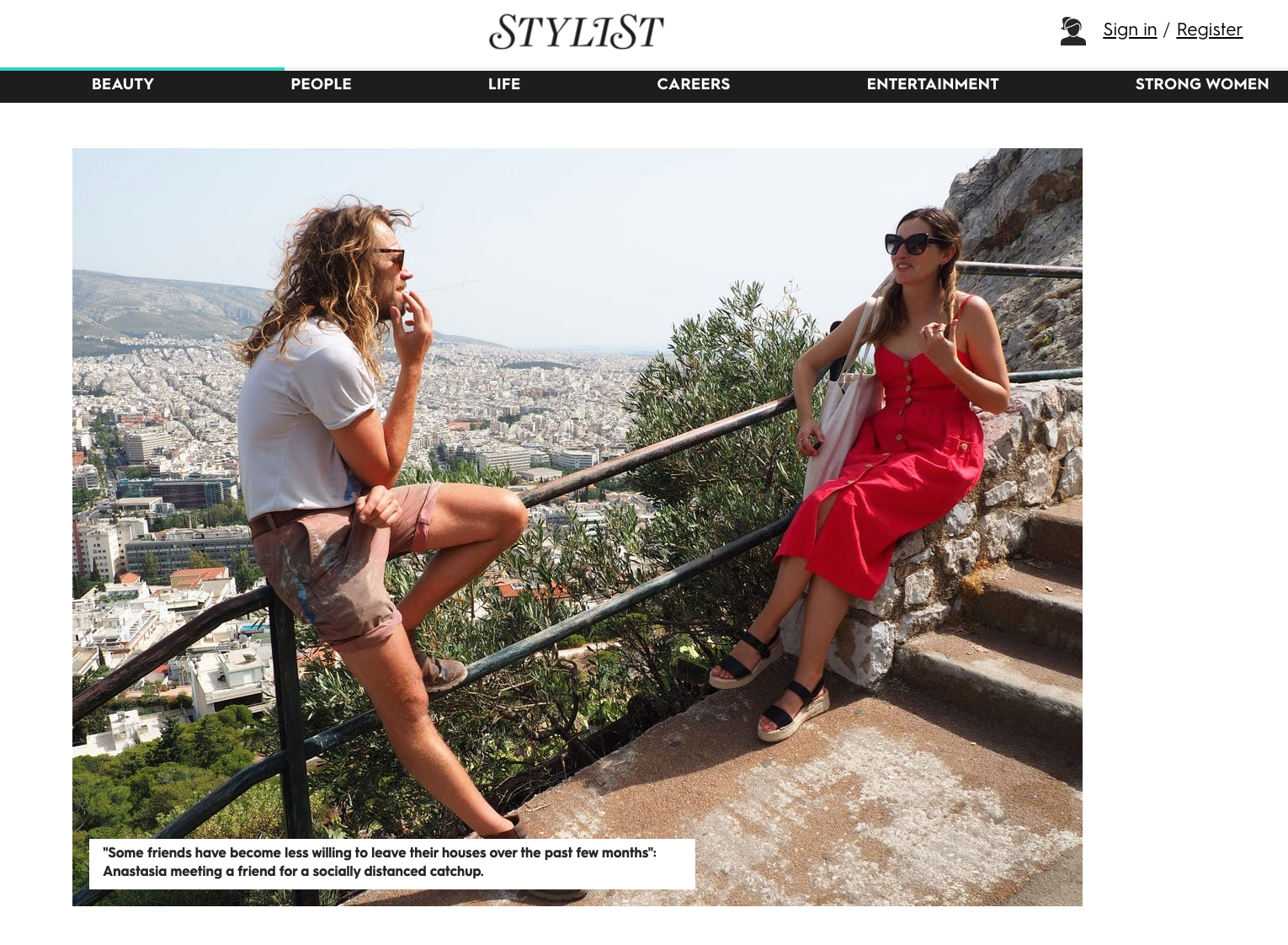 Stylist Magazine, What it feels like to come out of lockdown