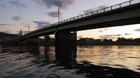 Sunset at Jay Street