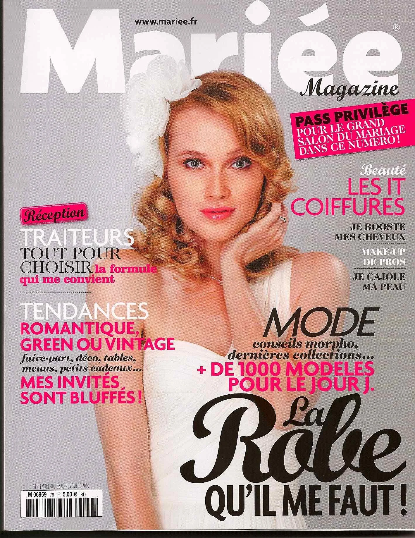Dans Mariée Magazine