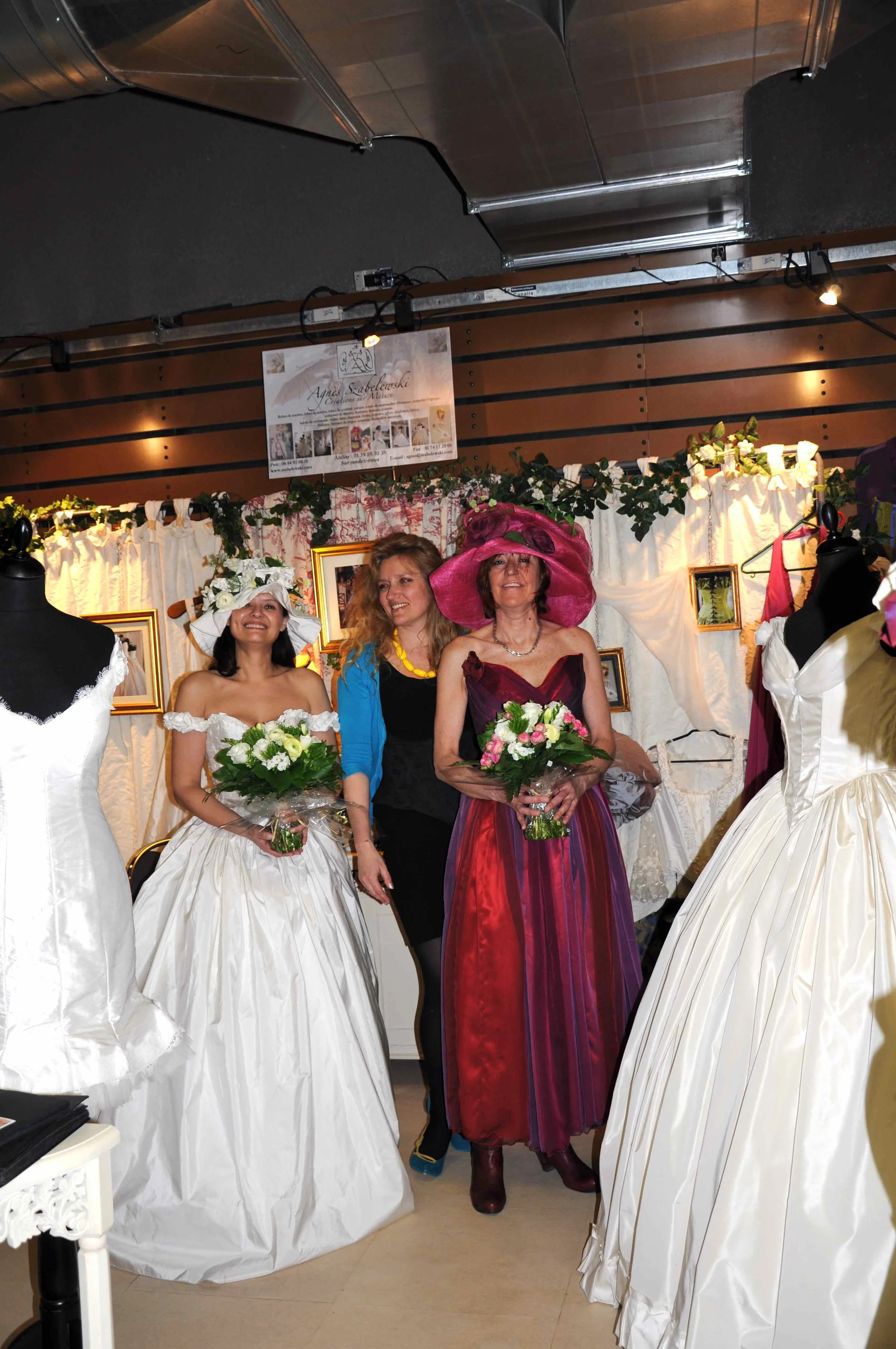 Stand Agnès Szabelewski au Salon des Femmes Entrepreneurs 2012