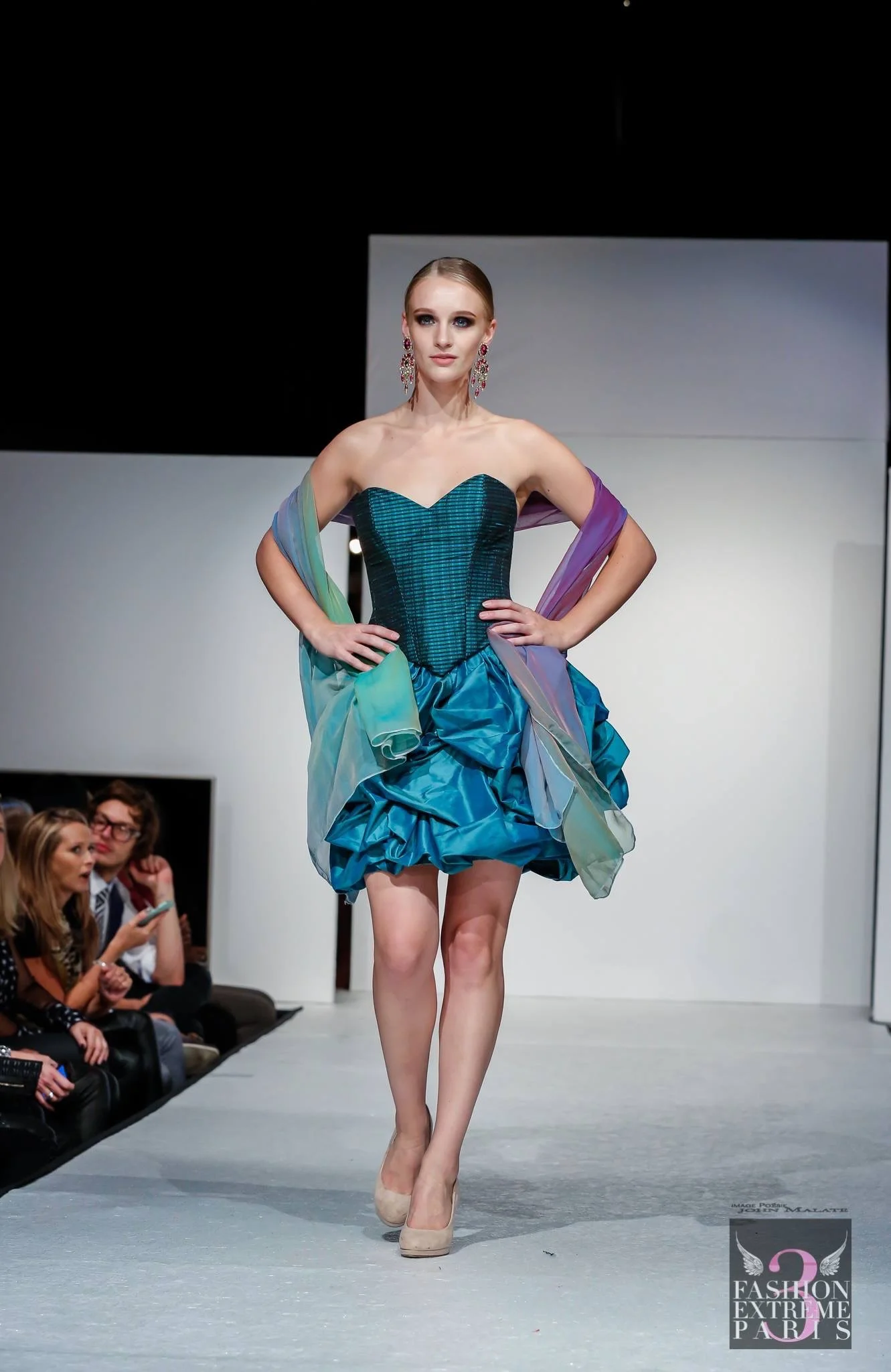 Haute Couture Model Robe Ceremonie Robe De Cocktail Haute Couture