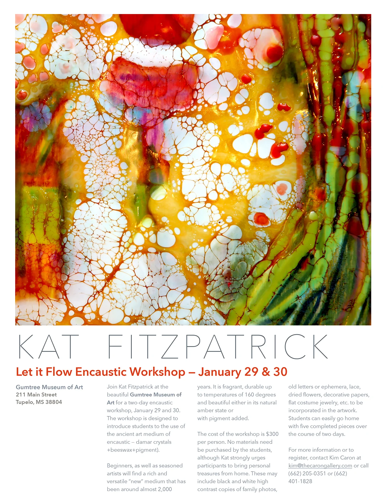 To download a printable version of this workshop poster, click here .