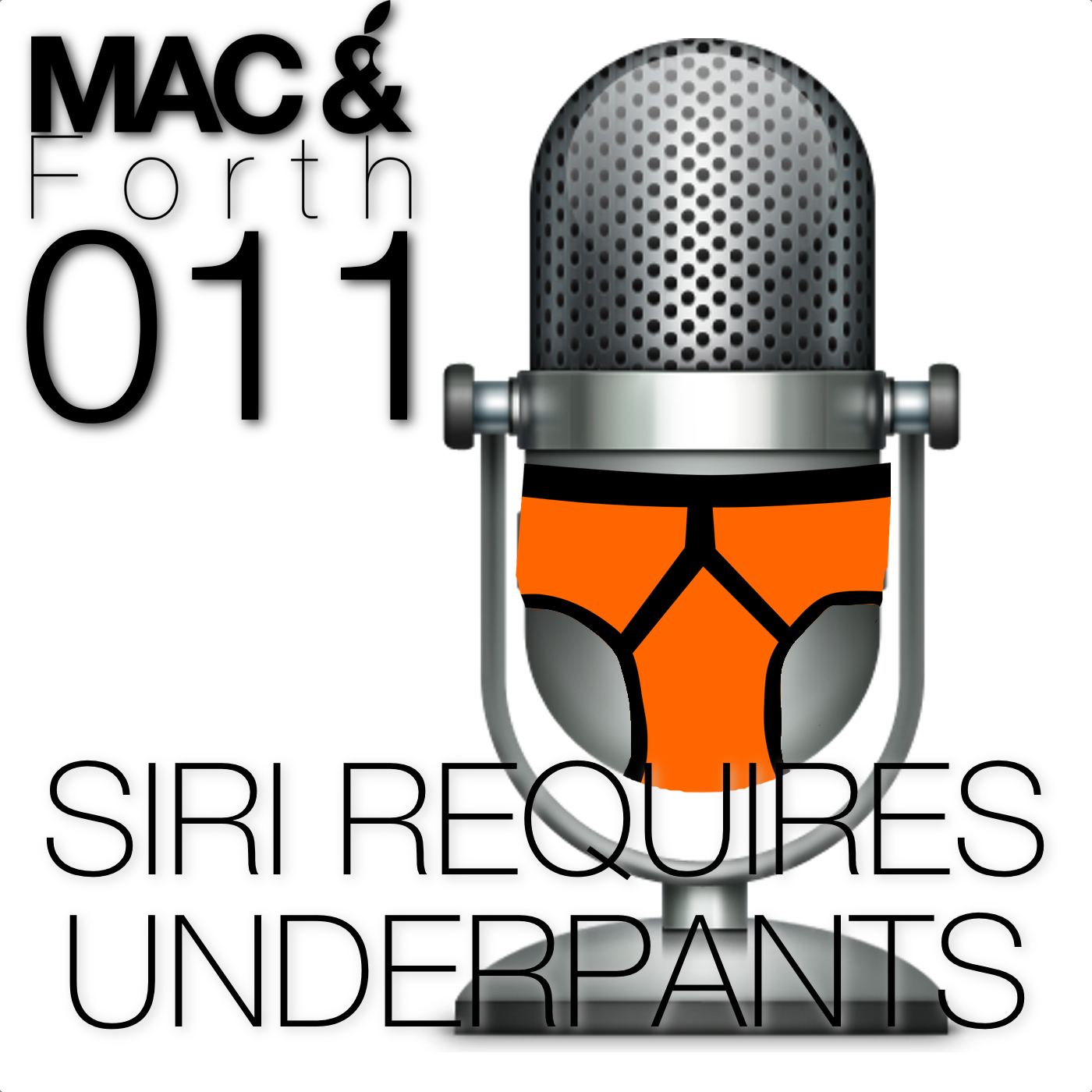 The Mac & Forth Show 011 - SIRI Requires Underpants