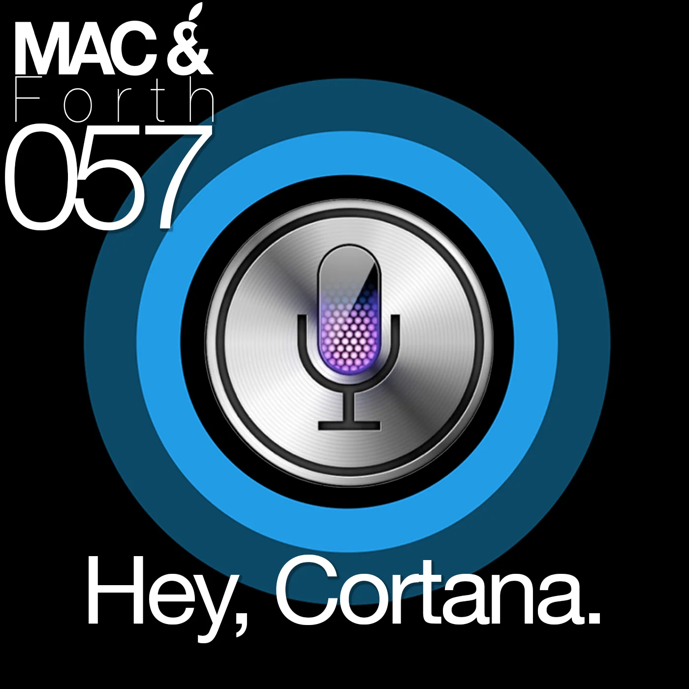 The Mac & Forth Show 057 - Hey, Cortana