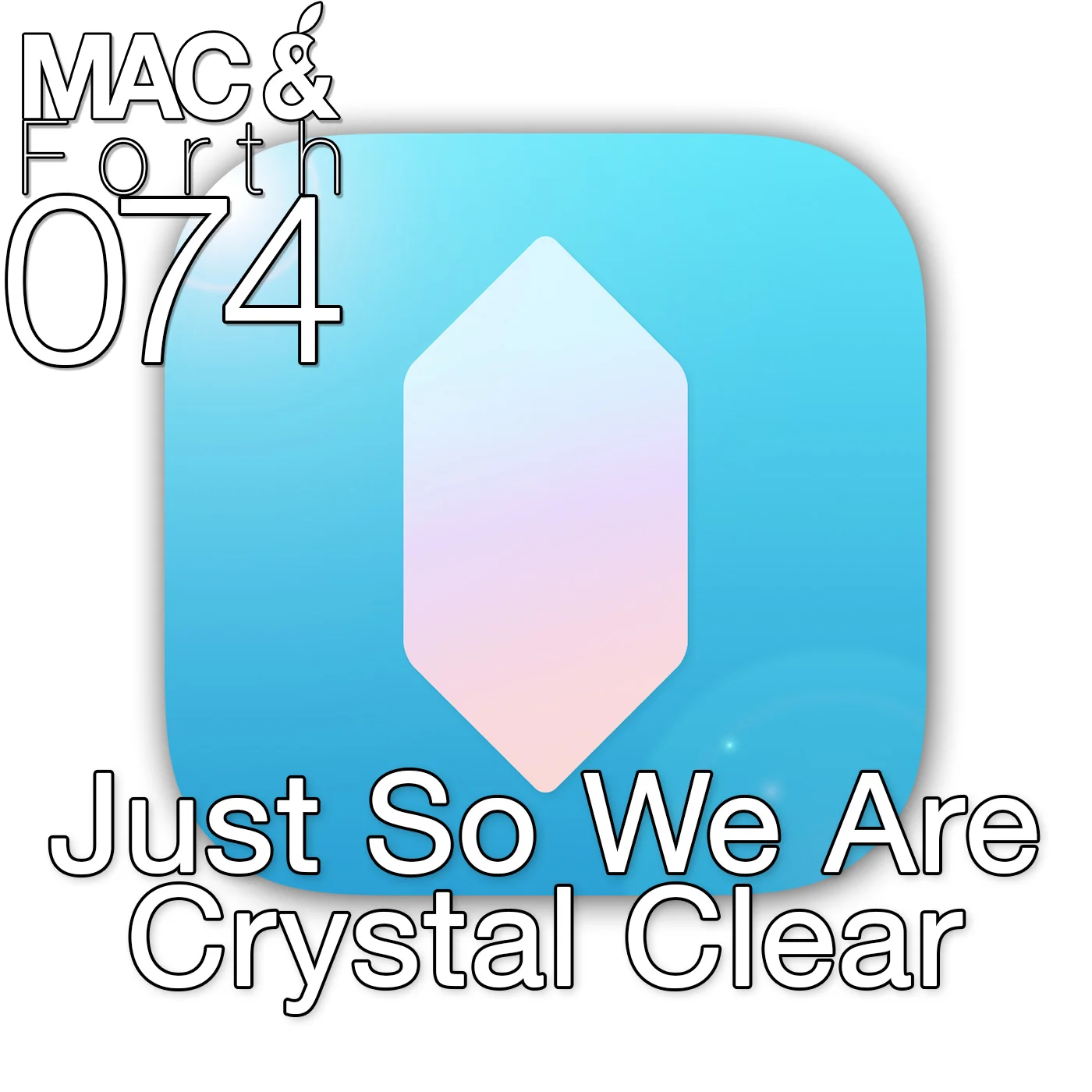 The Mac & Forth Show 74 - Just So We Are Crystal Clear