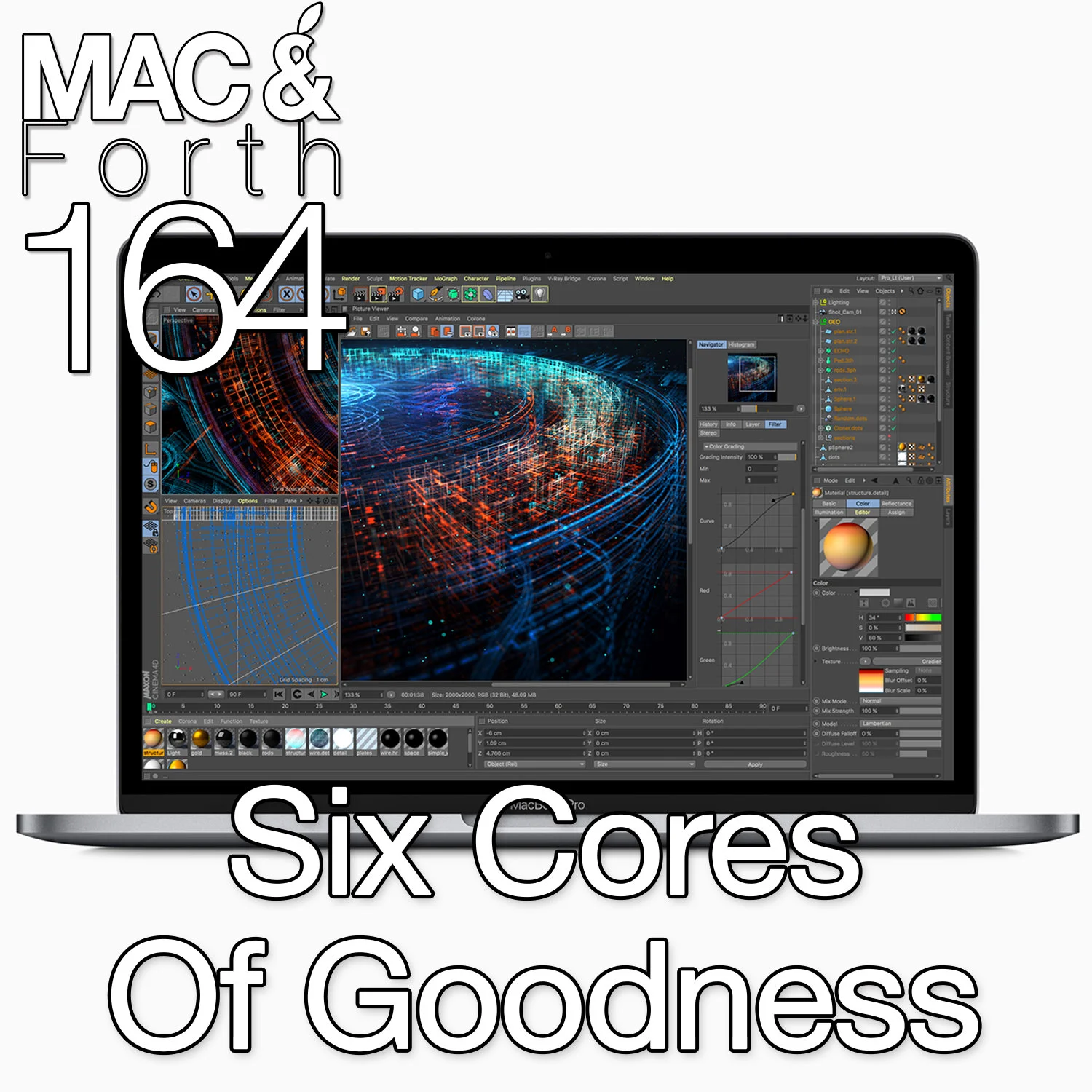 The Mac & Forth Show 164 - Six Cores Of Goodness