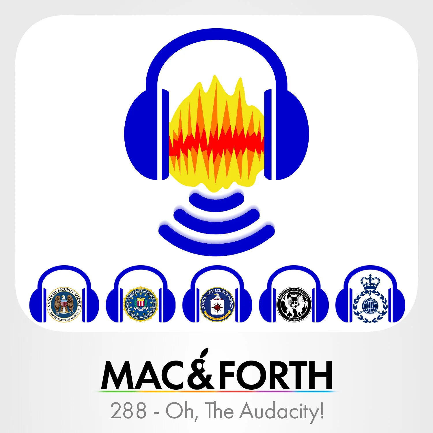 The Mac & Forth Show 288 - Oh, The Audacity!