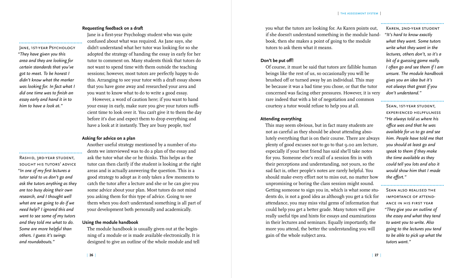 Writing Essays: text spread 1