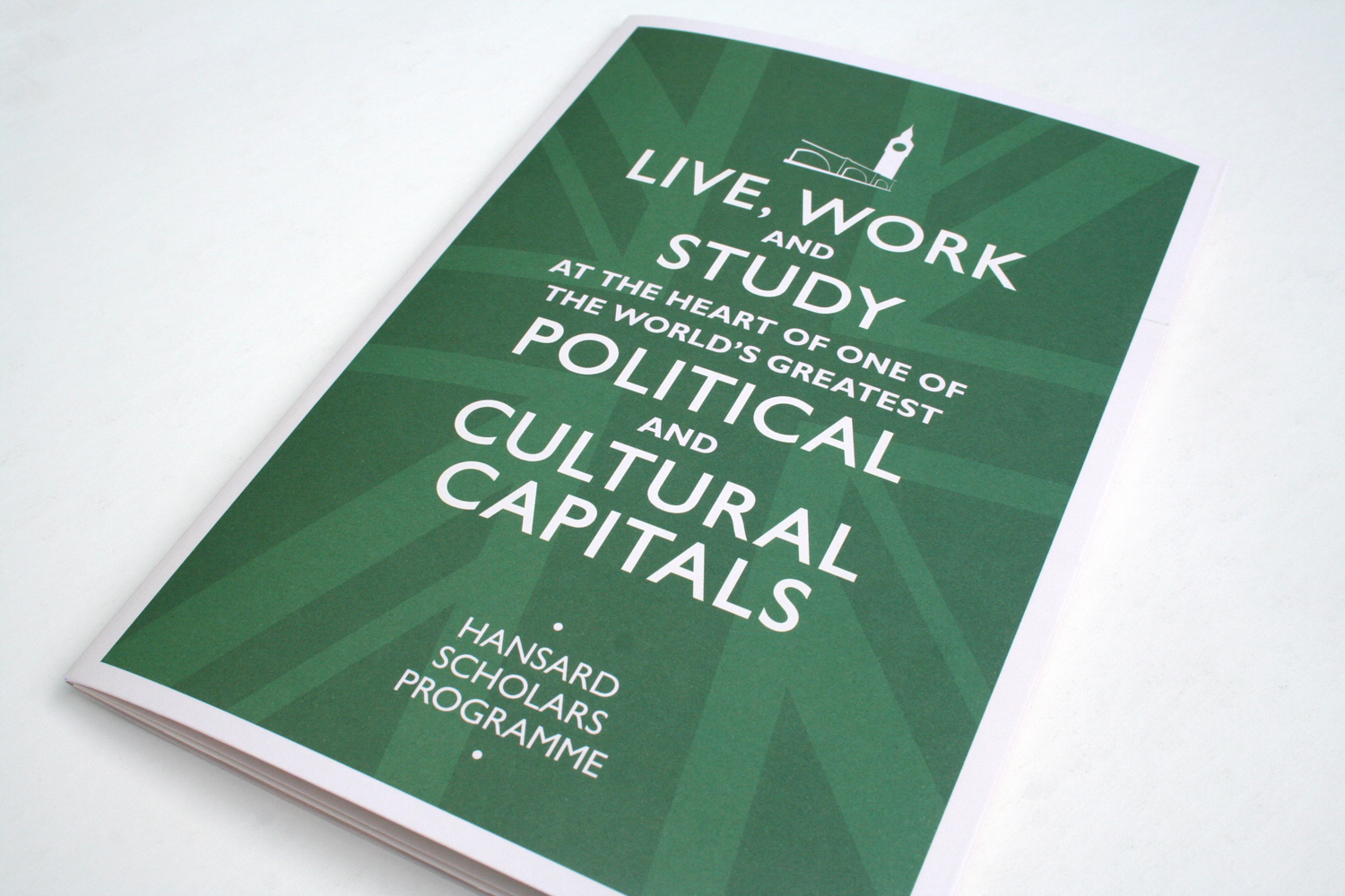 Hansard Scholars Programme: front