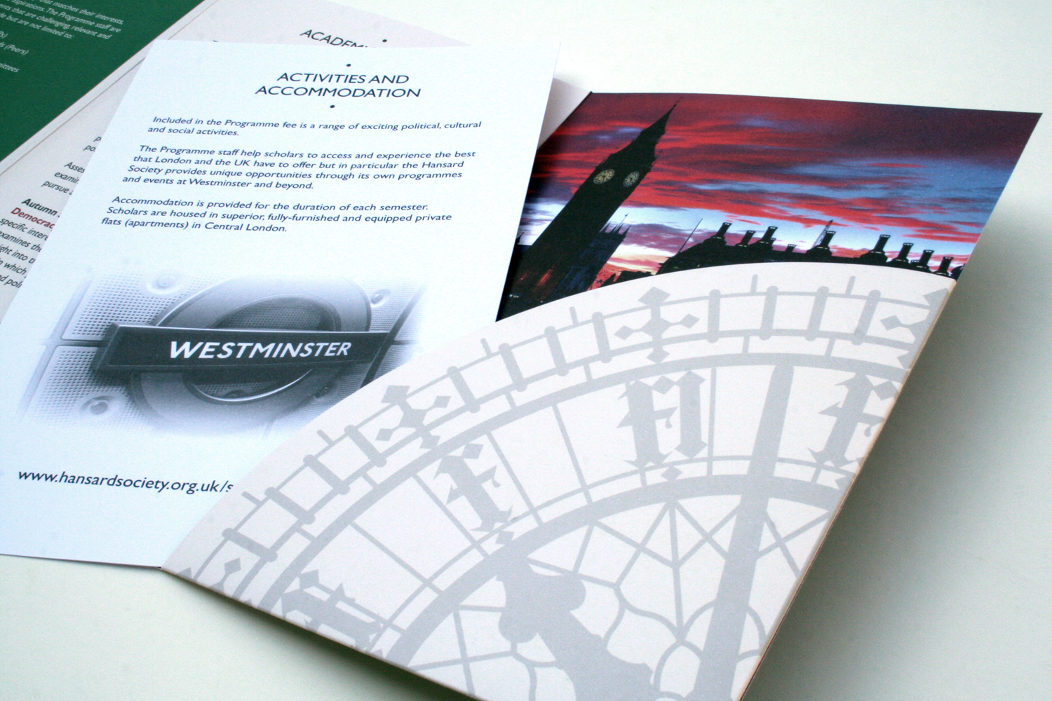 Hansard Scholars Programme: pocket