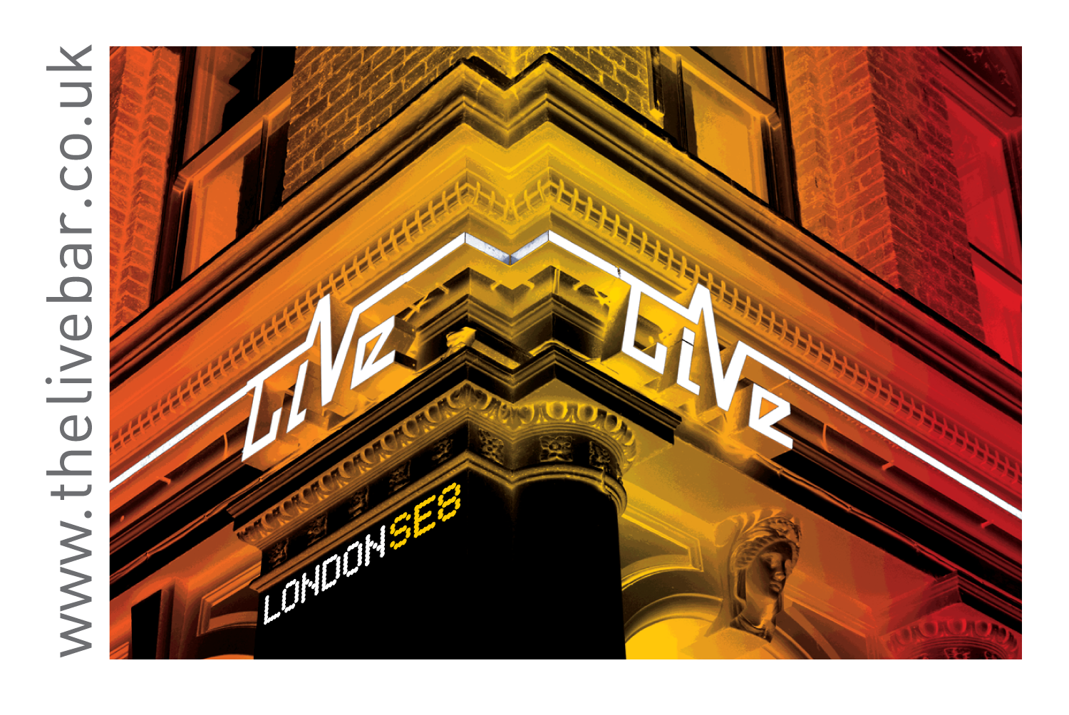 Live Bar flyer front 2