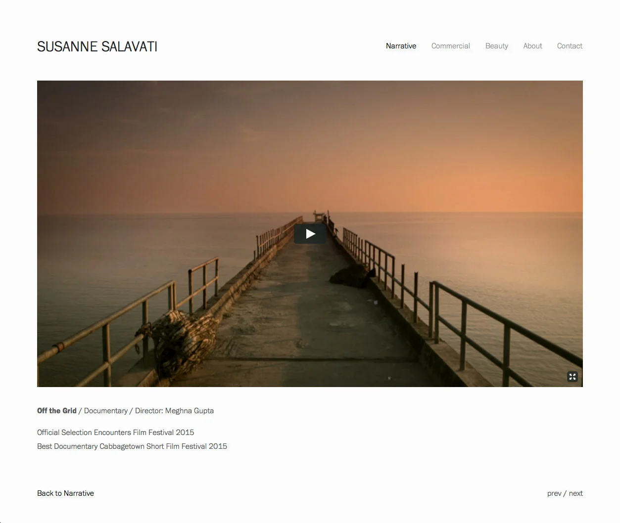 Susanne Salavati Off The Grid