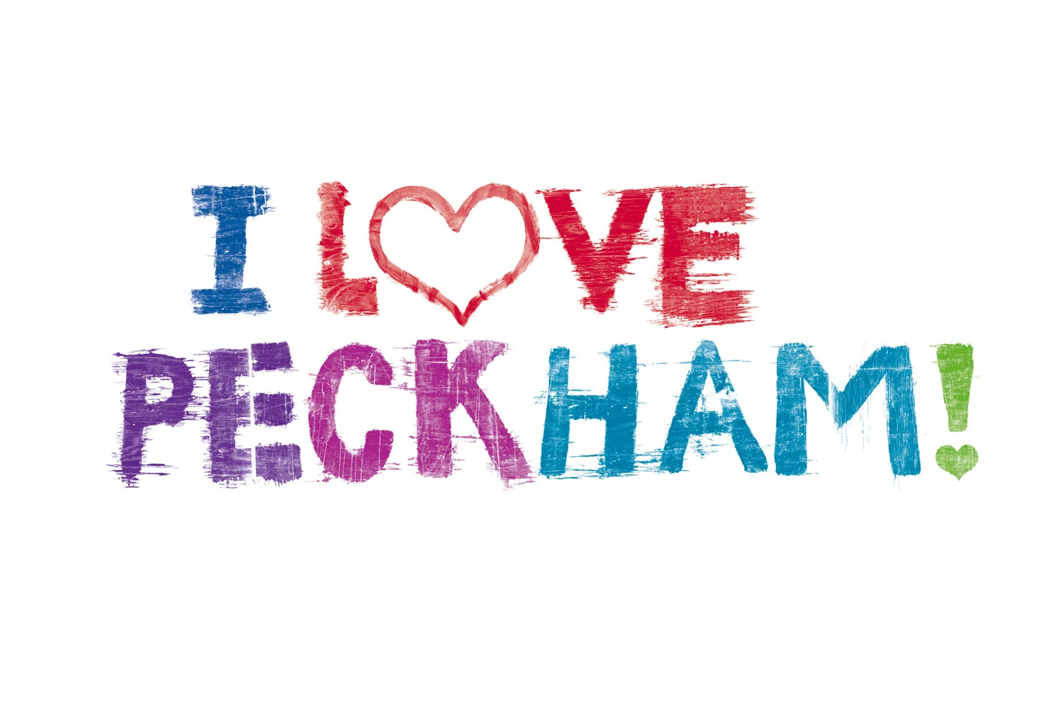 I Love Peckham logo