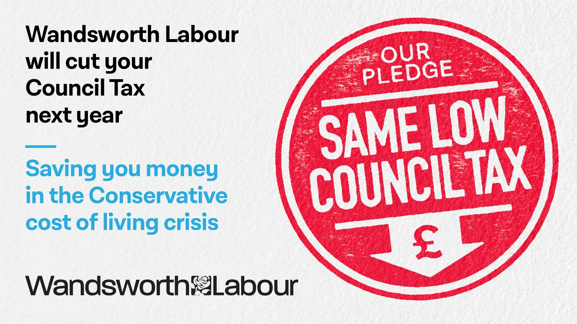 Council Tax pledge stamp