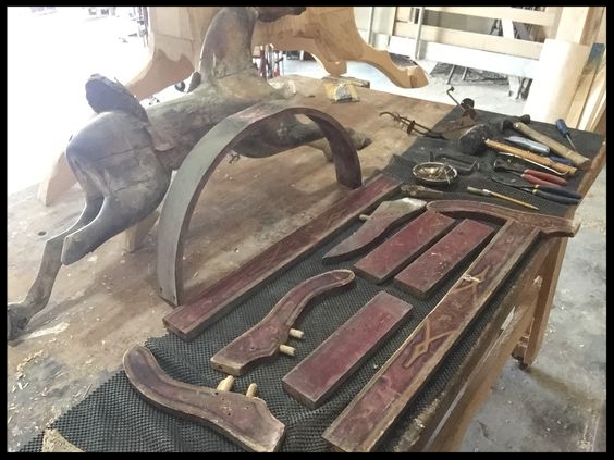 Restoration — Greenfield WoodworksHand Carved Rocking Horses,Brett ...