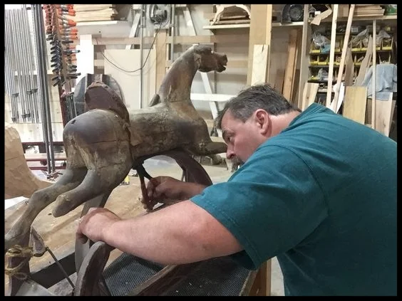 Restoration — Greenfield WoodworksHand Carved Rocking Horses,Brett ...