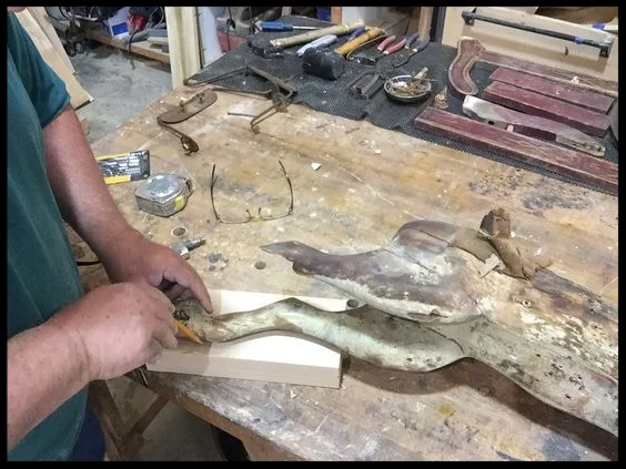 Restoration — Greenfield WoodworksHand Carved Rocking Horses,Brett ...