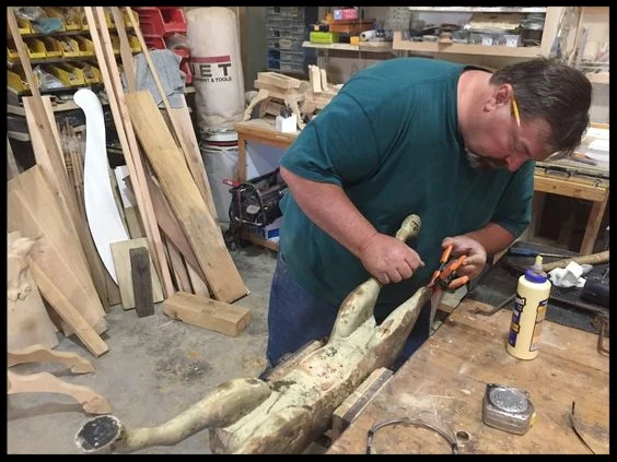 Restoration — Greenfield WoodworksHand Carved Rocking Horses,Brett ...