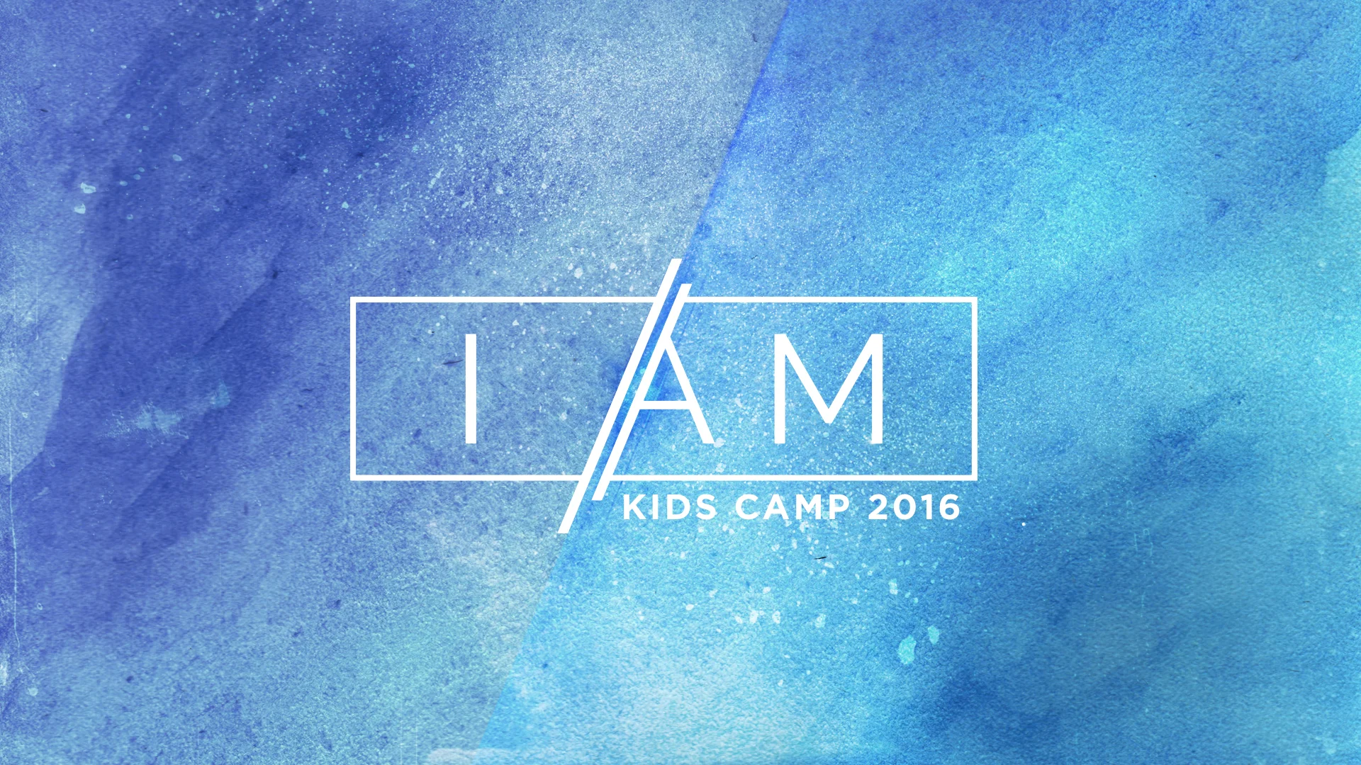 Kids Camp - "I AM"