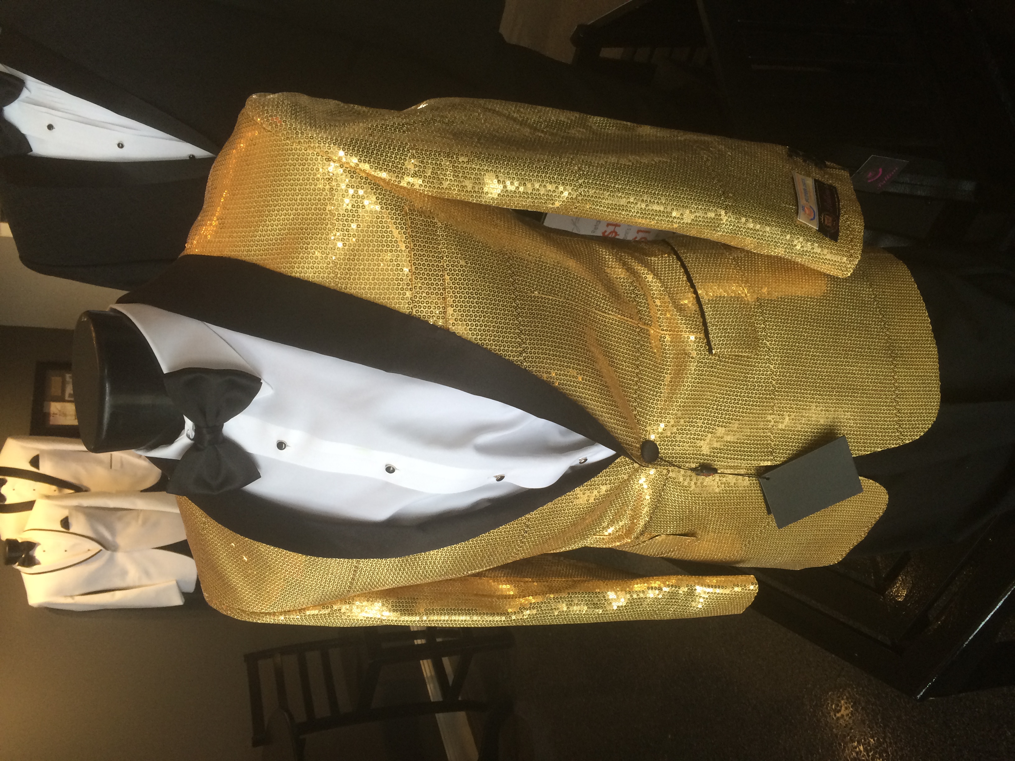 Gold Tuxedo Jacket