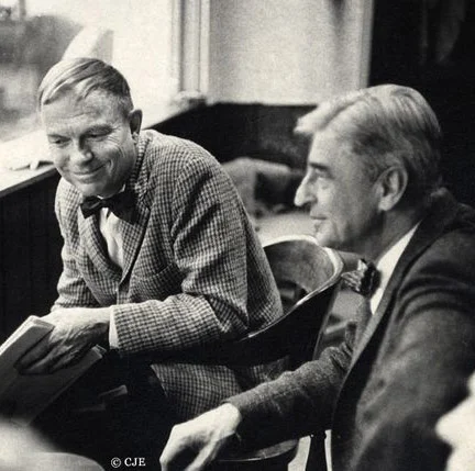 Frequent collaborators, Chuck Jones and Theodor Seuss Geisel. 