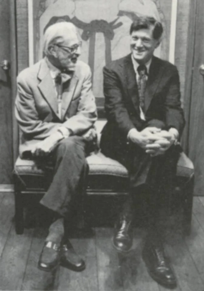 Robert Bernstein with Ted Geisel