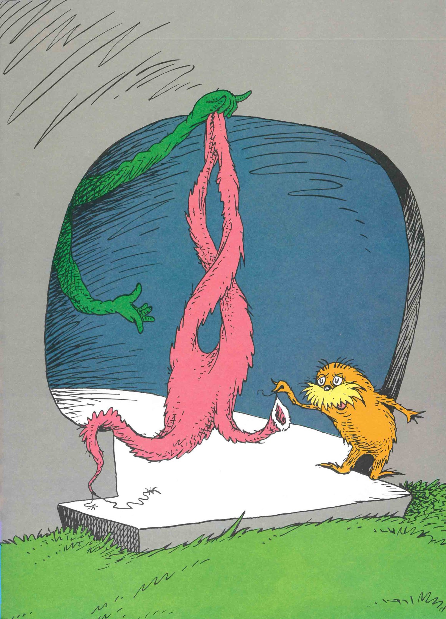 A Thneed's a Fine Something That All People Need! — The Art of Dr. Seuss Collection, Published by Chaseart Companies