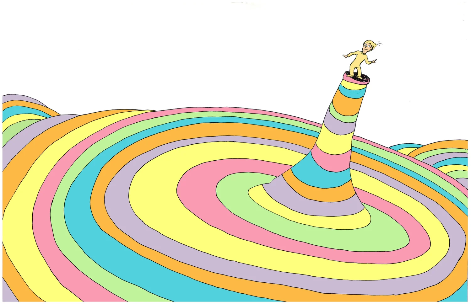 Oh The Places You Ll Go Cover Illustration The Art Of Dr