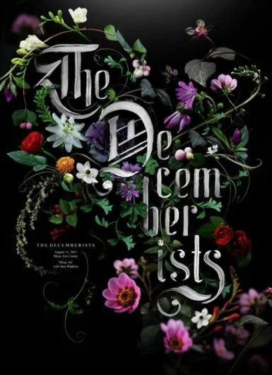 Decemberists poster by Sean Freeman