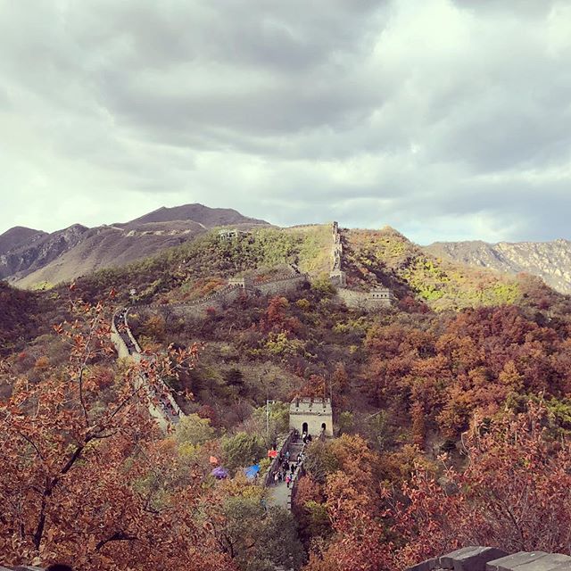 One of the seven wonders of the world. The Great Wall of China. 600km long and lots of steps to climb. Racing through the Dragon City of course had to include this great wonder and much more (link in bio). #incentivetravel #greatwallofchina #beijing?