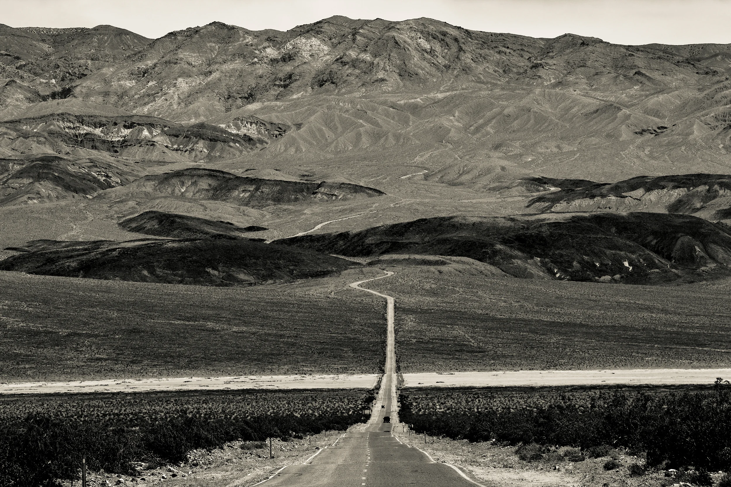 road to death valley - kalifornien / nevada