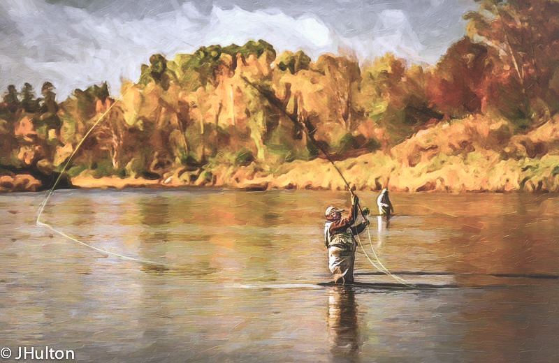 Painting by Jeff Hulton