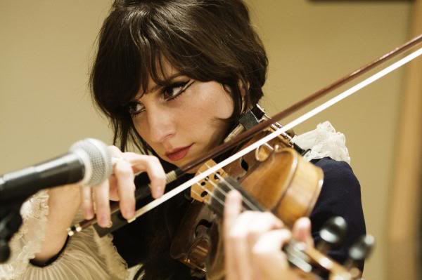 The Like acoustic at Downtown Records, NY, NY, 2010