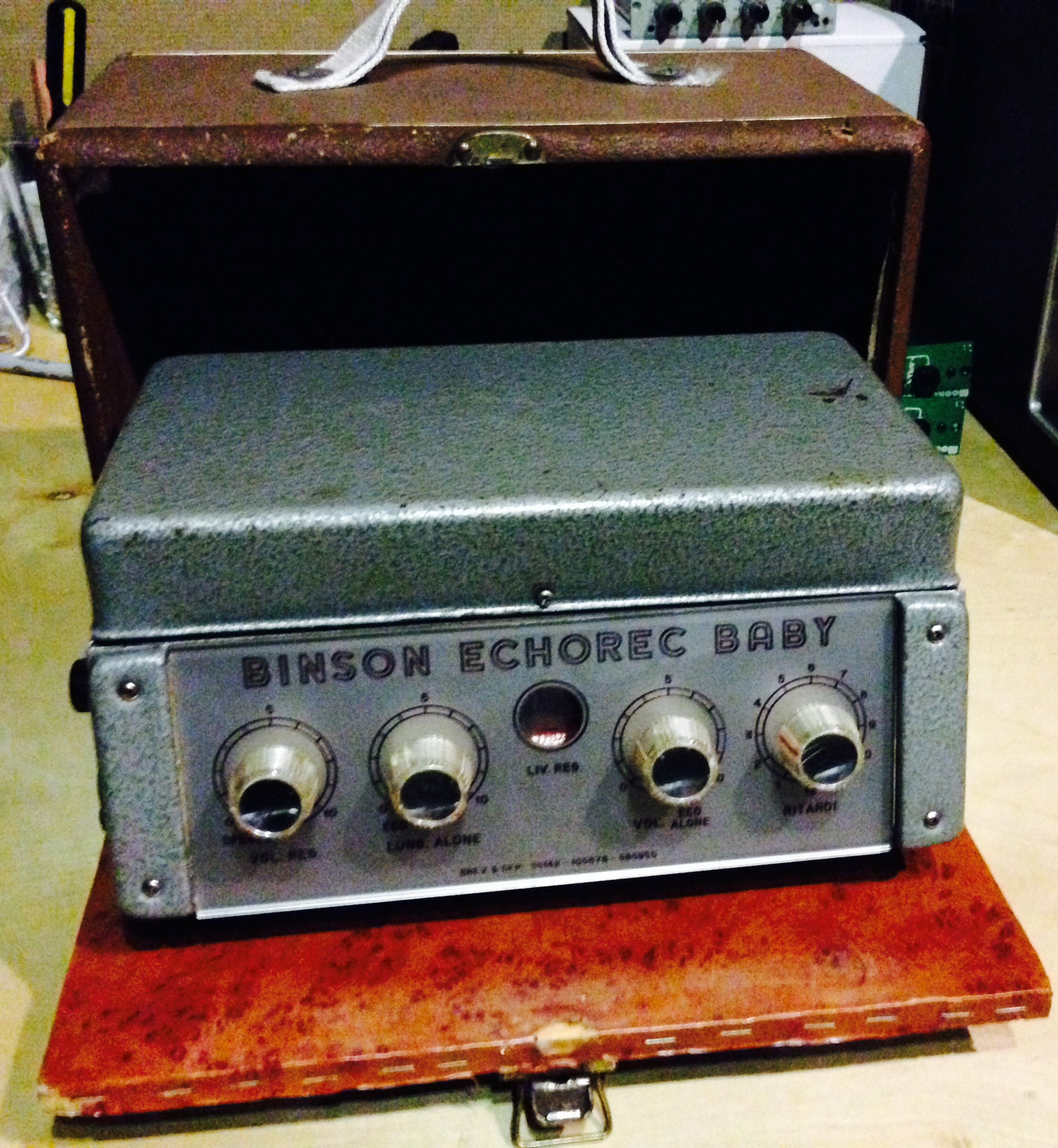 Joel's Binson Echorec Baby.