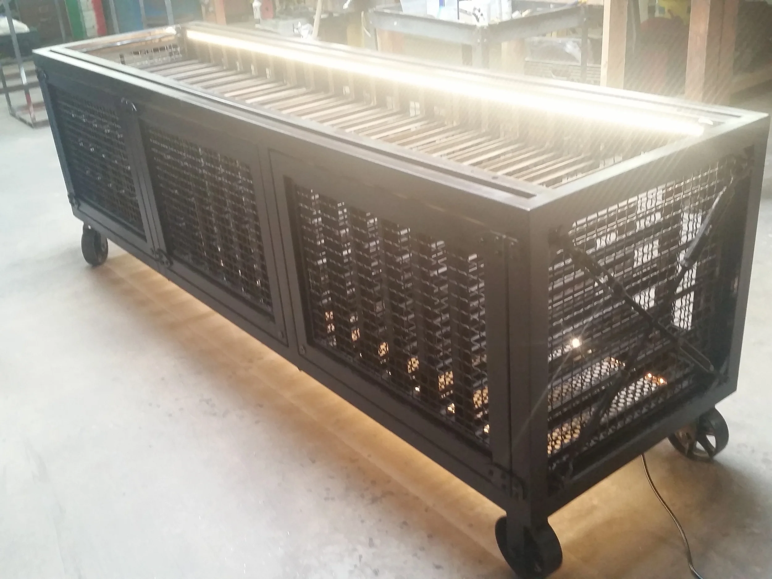 jfat rolling wine cabinet