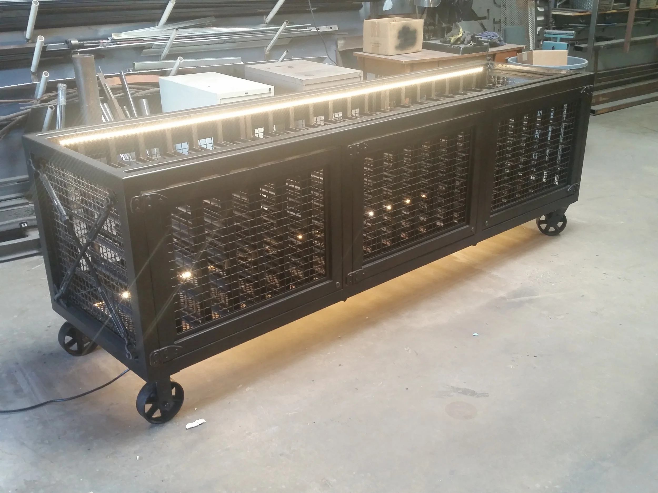 jfat rolling wine cabinet
