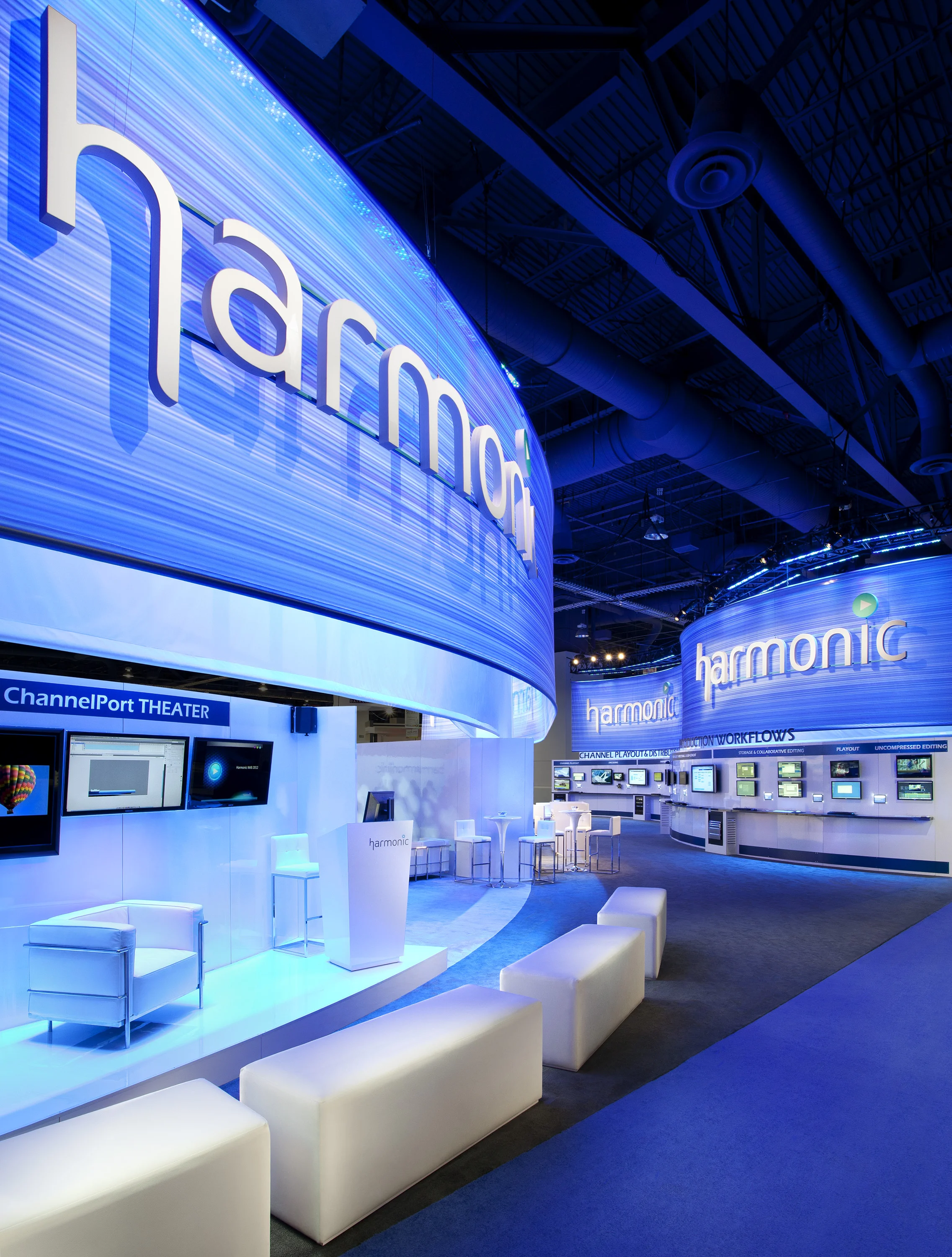 Trade Show Photography, Convention Photography, Exhibit Photography, Las Vegas Photographer, Harmonic, NAB, Astound, Las Vegas Convention Center