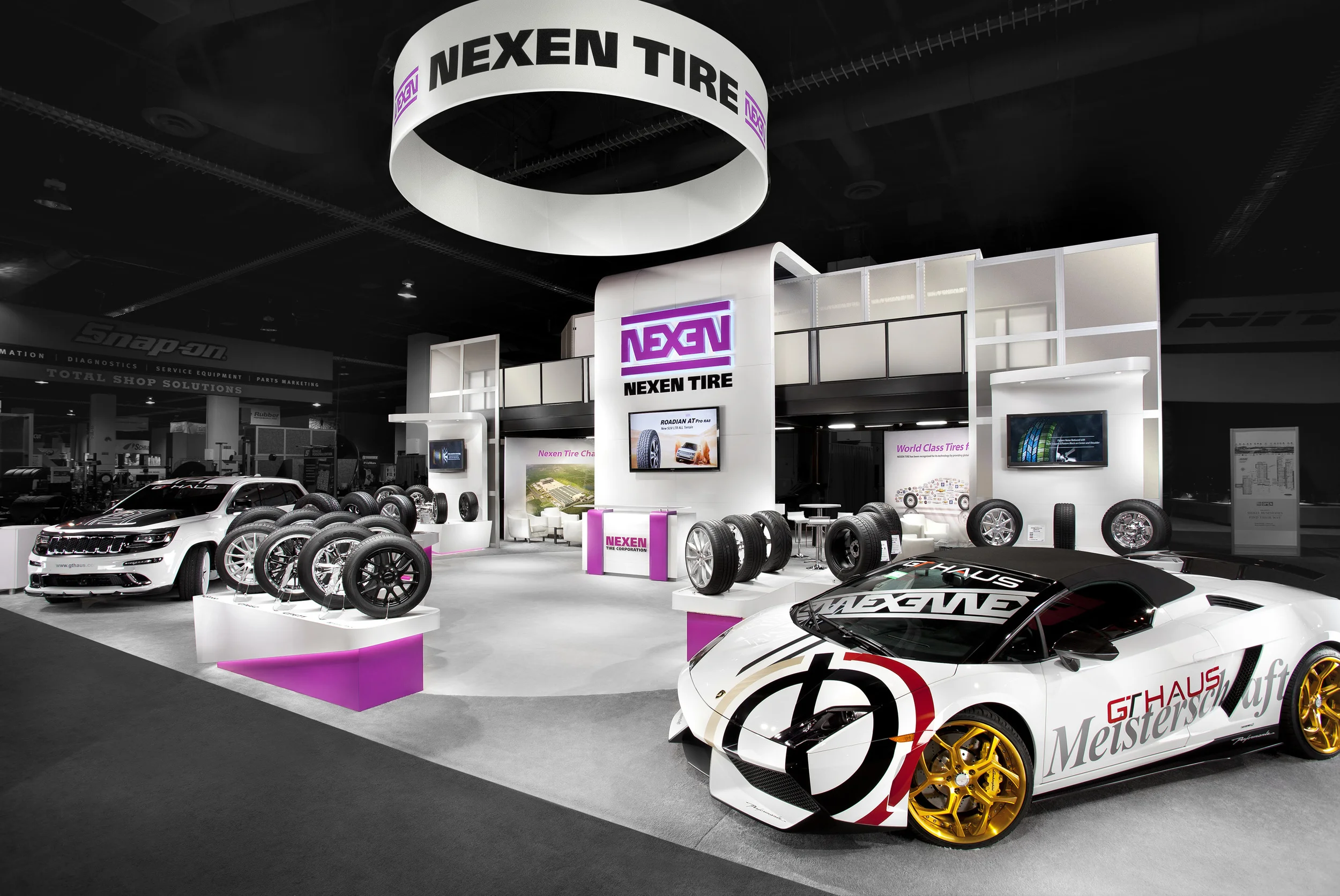 Trade Show Photography, Convention Photography, Exhibit Photography, Las Vegas Photographer, SEMA, Nexen Tire, Steelhead Productions, Exhibit Happy, Sands Expo