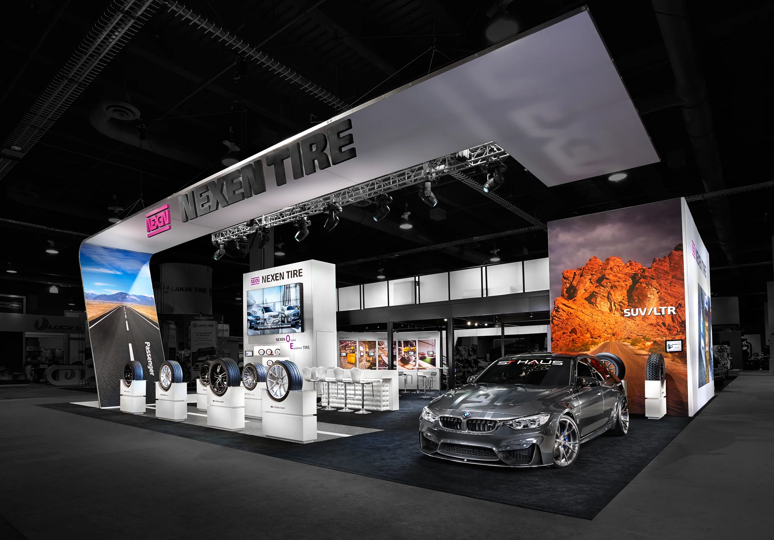 Trade Show Photography, Convention Photography, Exhibit Photography, Las Vegas Photographer, Nexen Tire, Sema, Steelhead Productions, Exhibit Happy, Las Vegas Convention Center