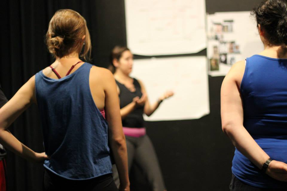Movement workshop in August 2014